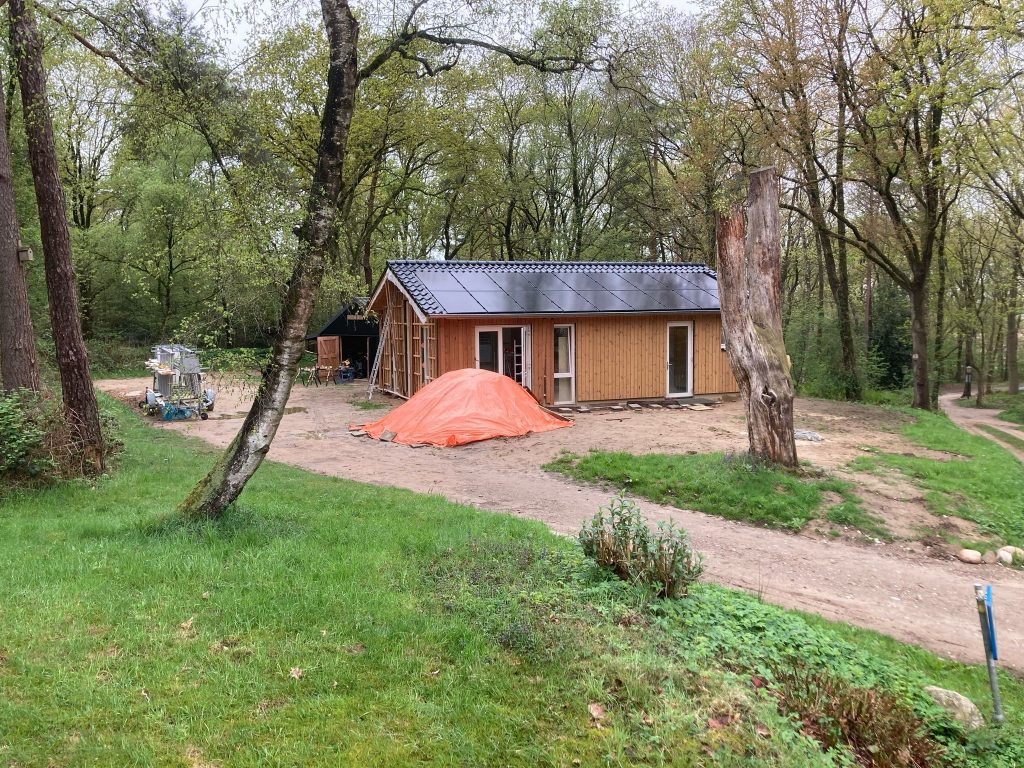 Het Boshuis bijna klaar. Opening 14 juni 2025.
